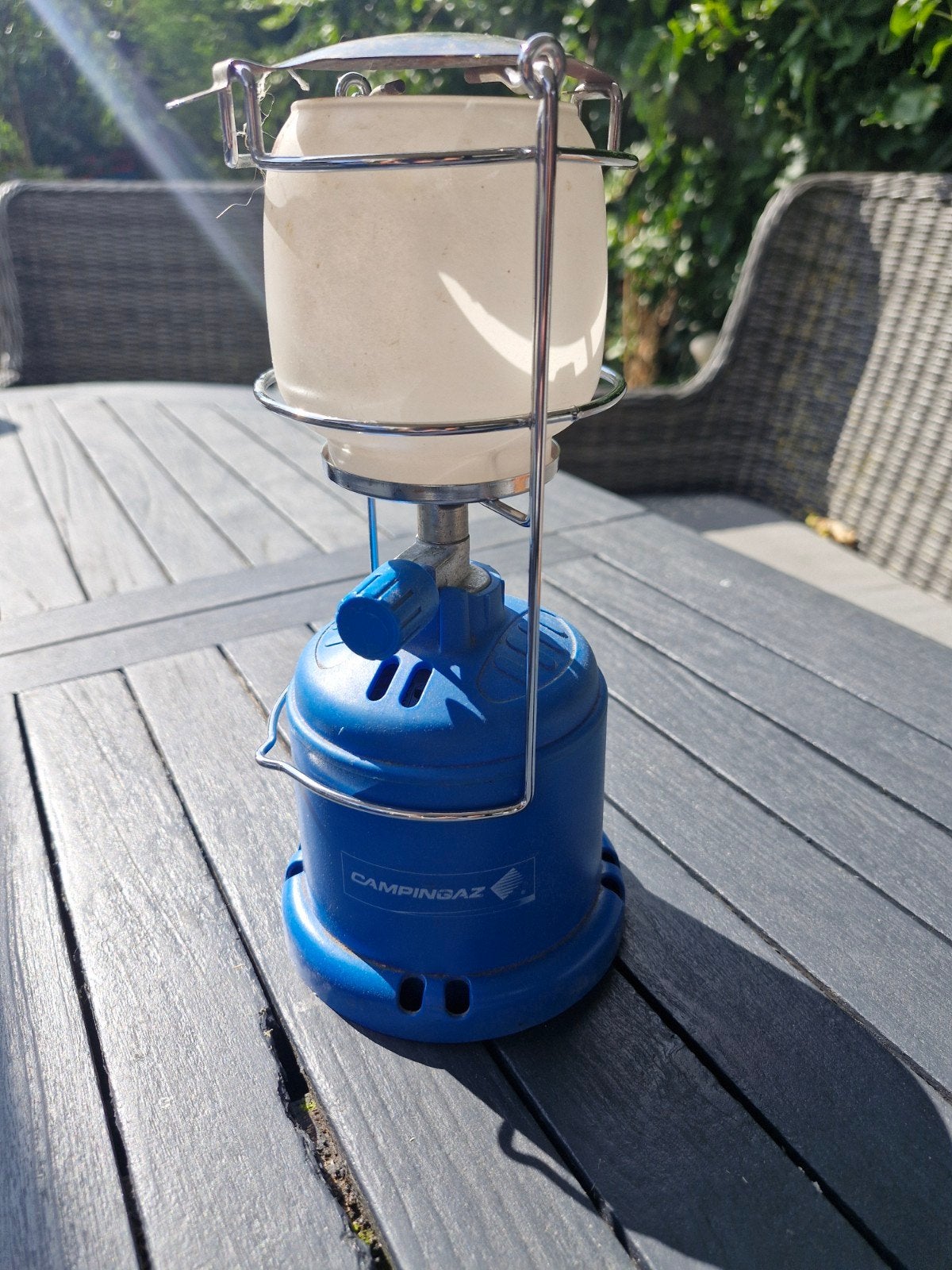 Campingaz gaslamp - perfect voor kamperen en buiten, Caravans en Kamperen, Ophalen, Gebruikt