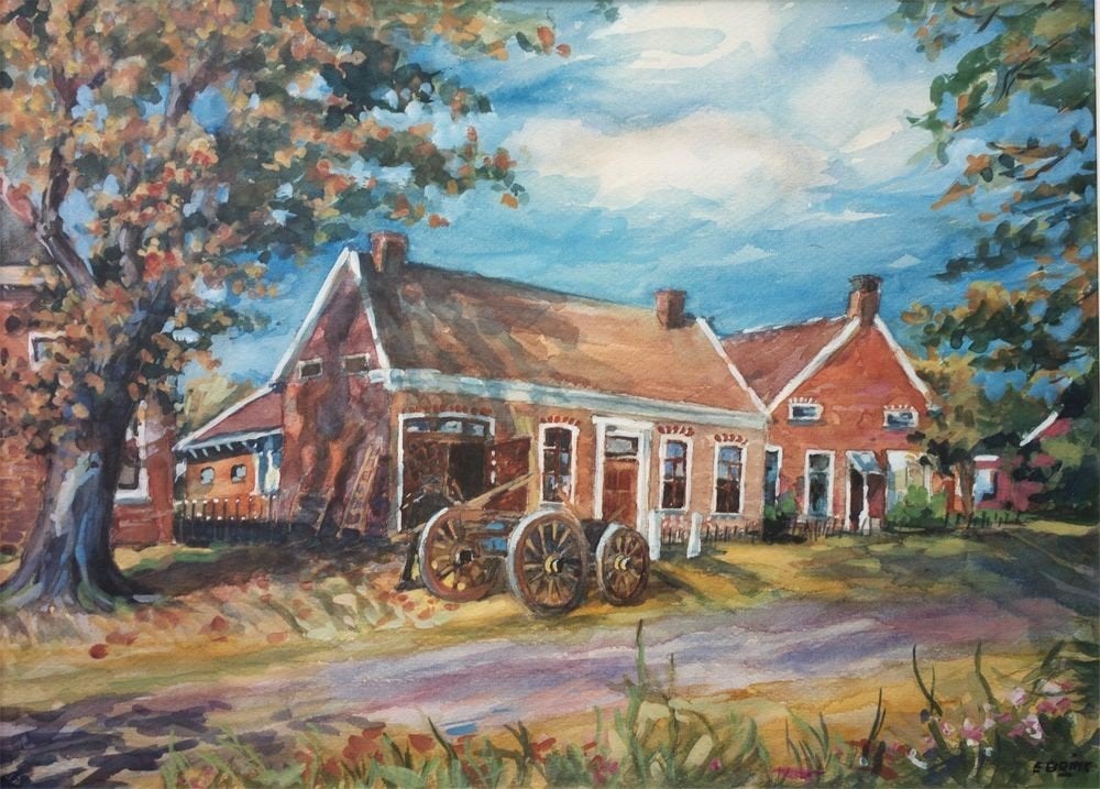 Gezocht! Schilderijen Evert Brink, Antiek en Kunst, Ophalen of Verzenden