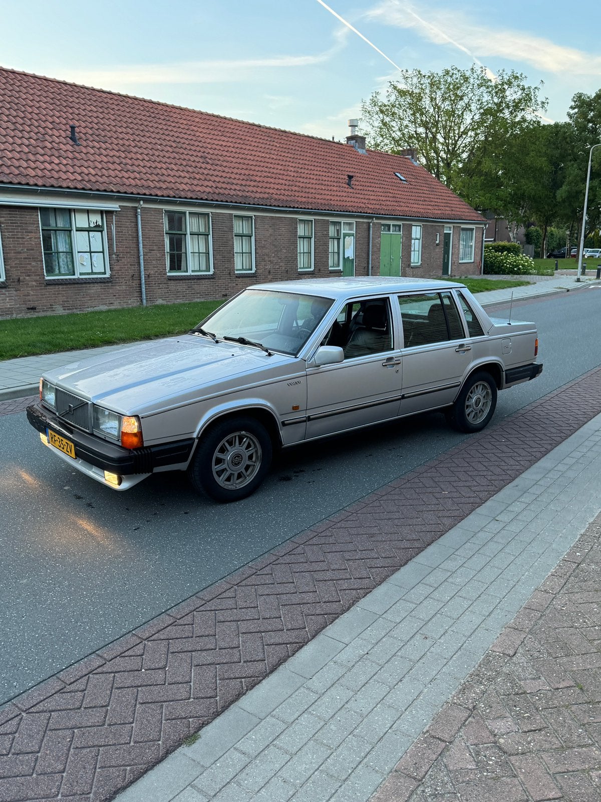 Volvo 740/760 v8! 5 L Op kenteken   1986, Auto's, Volvo, Automaat, 5000 cc, Origineel Nederlands, Sedan
