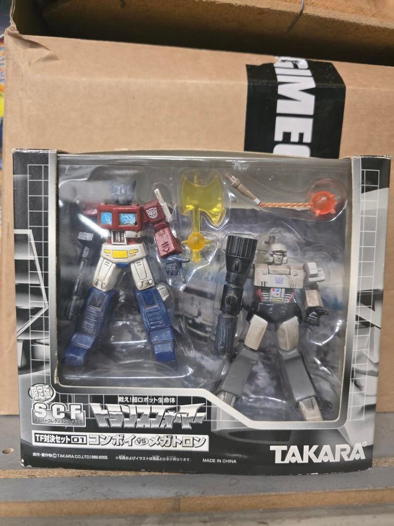 Transformers SCF D1 Convoy & Megatron Takara set, Ophalen of Verzenden, Nieuw