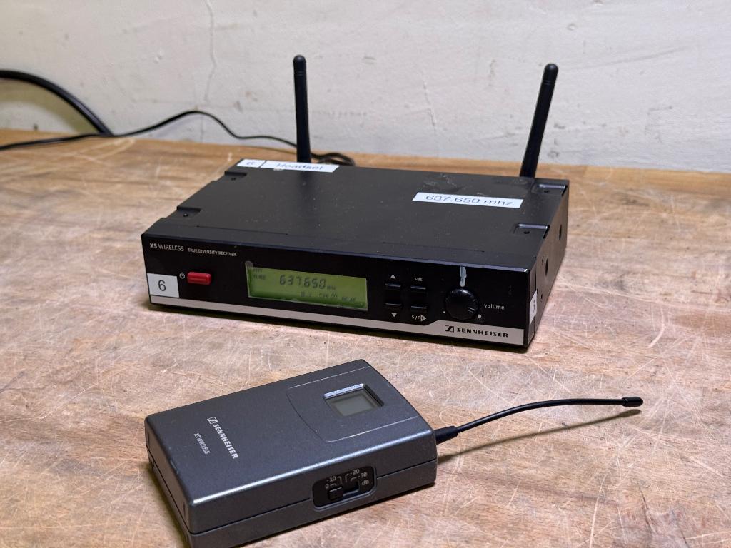 Sennheiser XS Wireless Draadloze zender beltpack set, Muziek en Instrumenten, Microfoons, Gebruikt, Overige typen, Draadloos, Ophalen of Verzenden