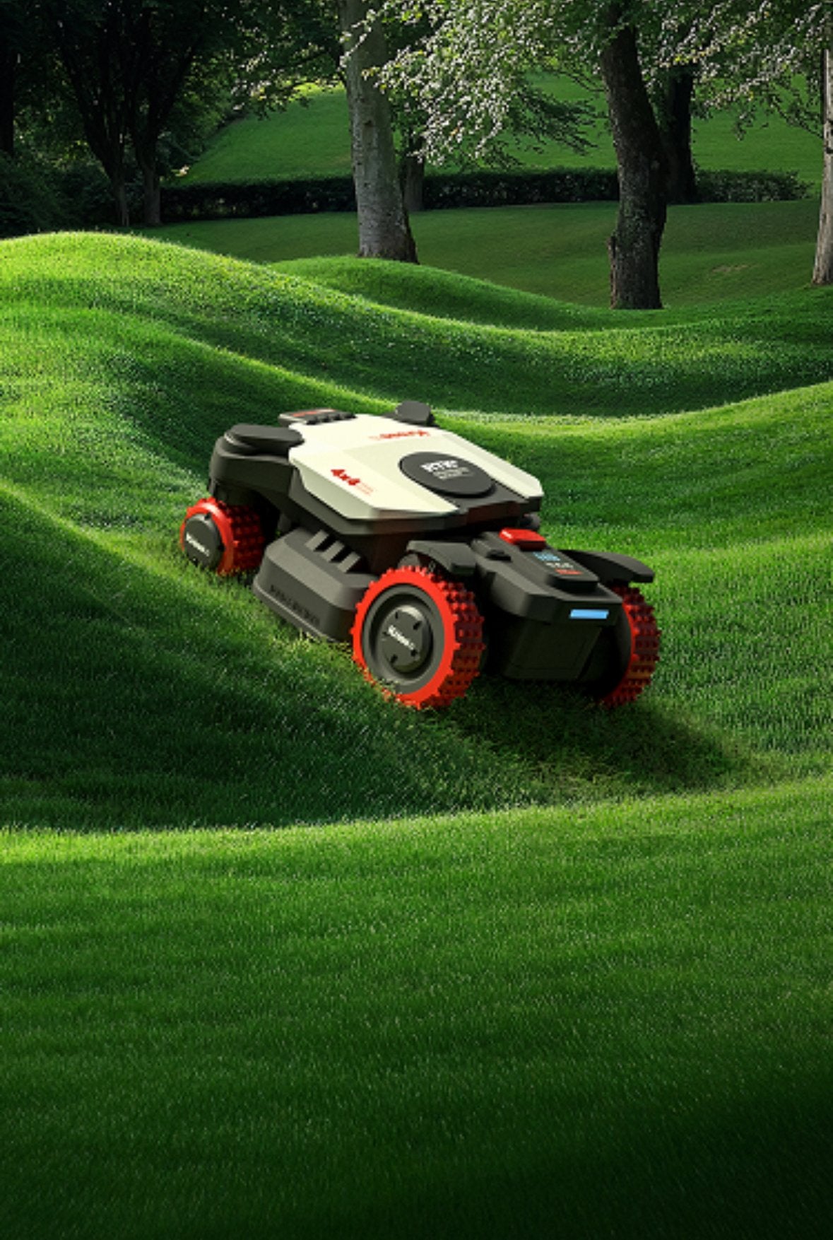 Kress EyePilot 4x4 RTKⁿ KR281E  | AWD | 1500m2 | Nieuw, Tuin en Terras, Grasmaaiers, Ophalen of Verzenden, Nieuw, 50 cm of meer