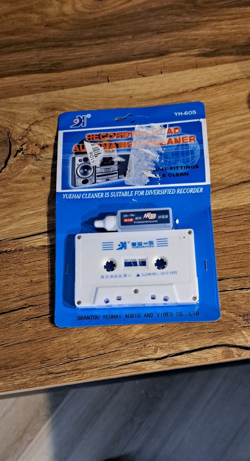 nieuwe cassette reiniger cassettebandje bandje, Ophalen of Verzenden, Overige genres, 1 bandje