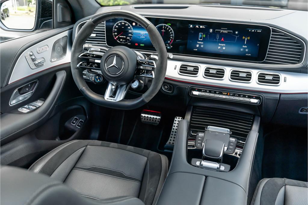 Mercedes-Benz GLE Coupé AMG 53 Hybrid 4MATIC 544pk Pano Sto, Gebruikt, Zwart, Bedrijf, GLE Coupé