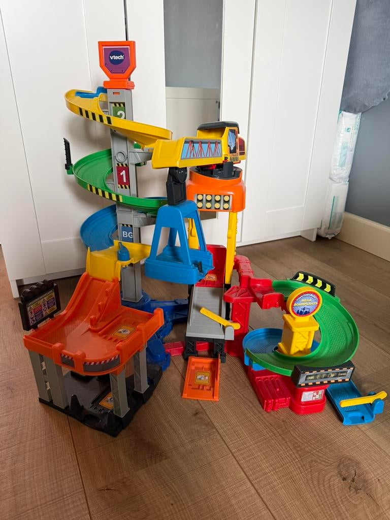 Vtech toet toet auto’s mega bouwplaats, Ophalen, Zo goed als nieuw, 2 tot 4 jaar