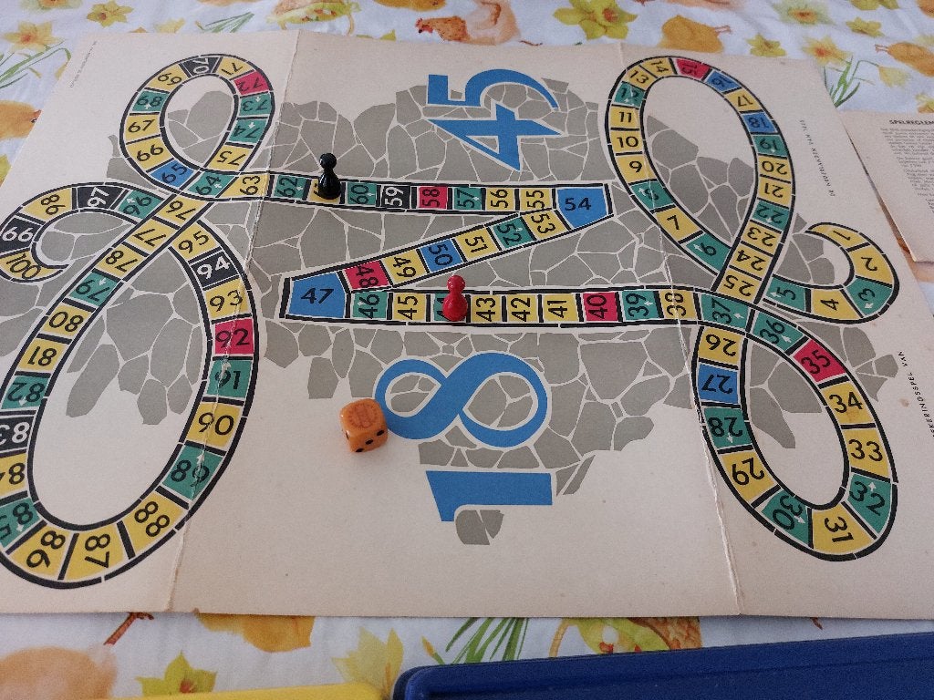HET 1845 SPEL VAN DE NATIONALE NEDERLANDEN, Hobby en Vrije tijd, Gezelschapsspellen | Bordspellen, Drie of vier spelers, Ophalen of Verzenden