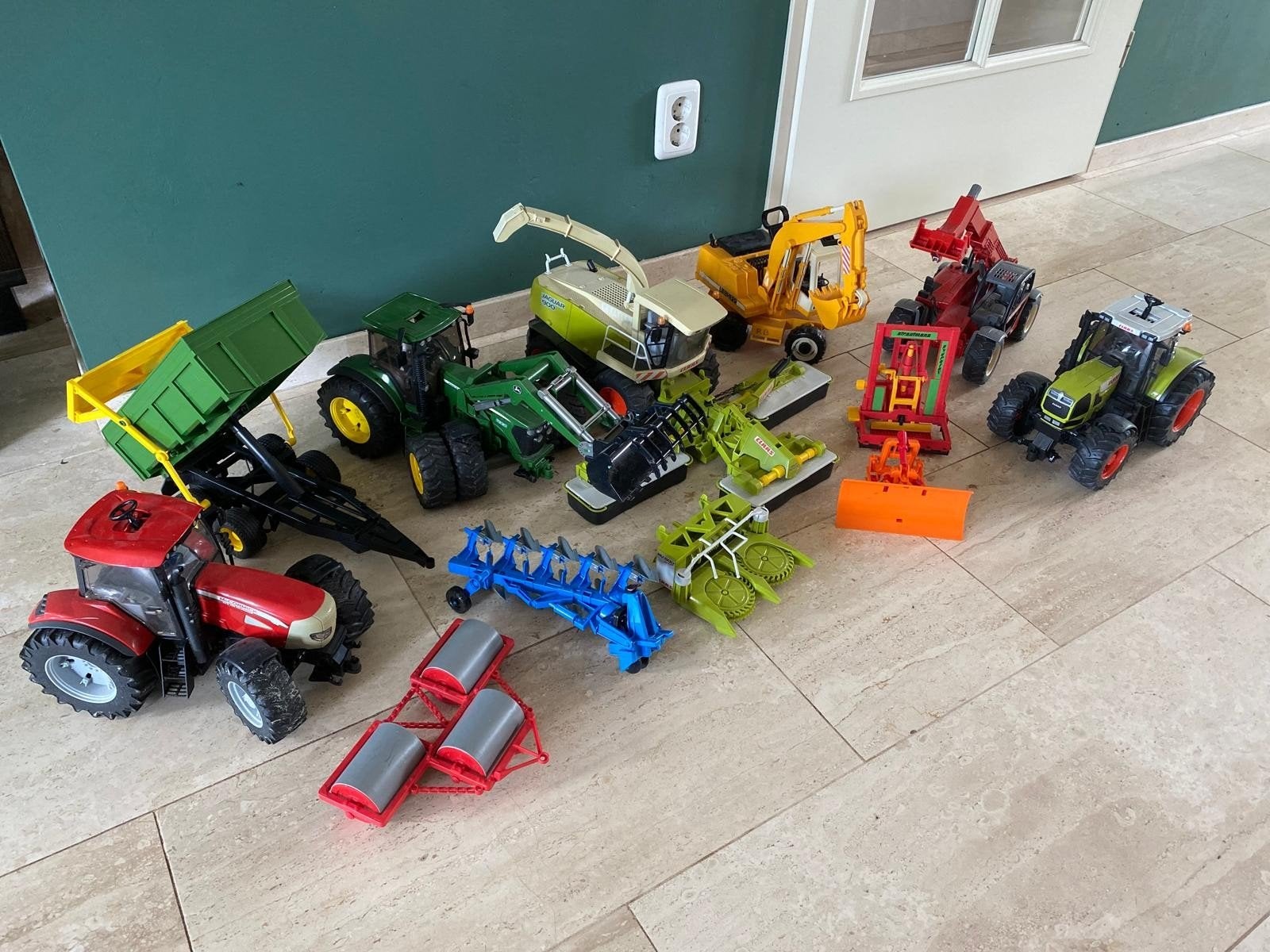 Bruder speelgoedtrekkers, Ophalen of Verzenden, Gebruikt, Tractor of Landbouw, Overige merken