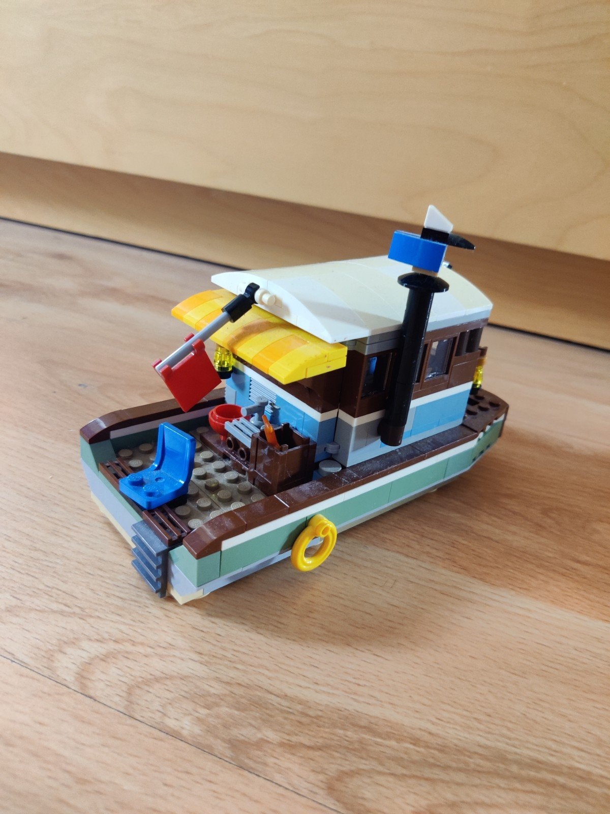 LEGO Creator 3in1 Woonboot Avontuur (31093), Inclusief extra onderdelen, Lego, Ophalen of Verzenden, Zo goed als nieuw