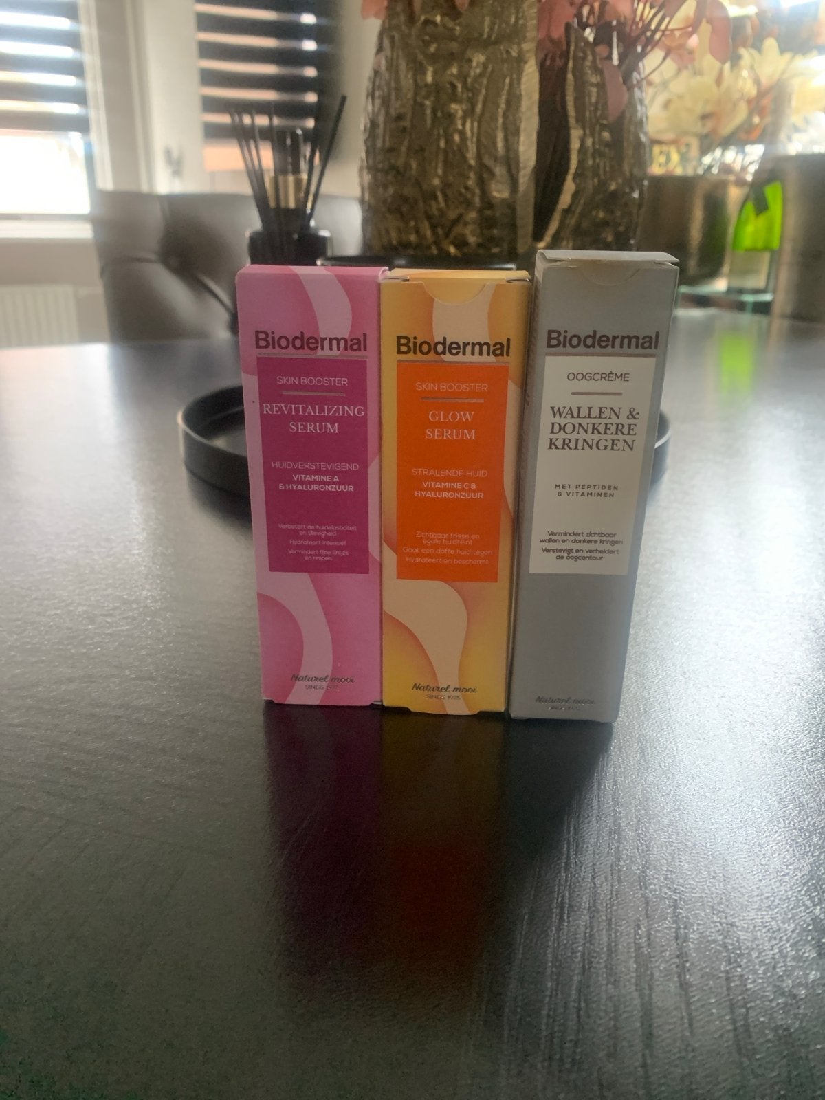 3x Biodermal Skin Booster Serums & Oogcrème - Nieuw in doos, Ophalen of Verzenden, Nieuw, Gehele gezicht, Verzorging