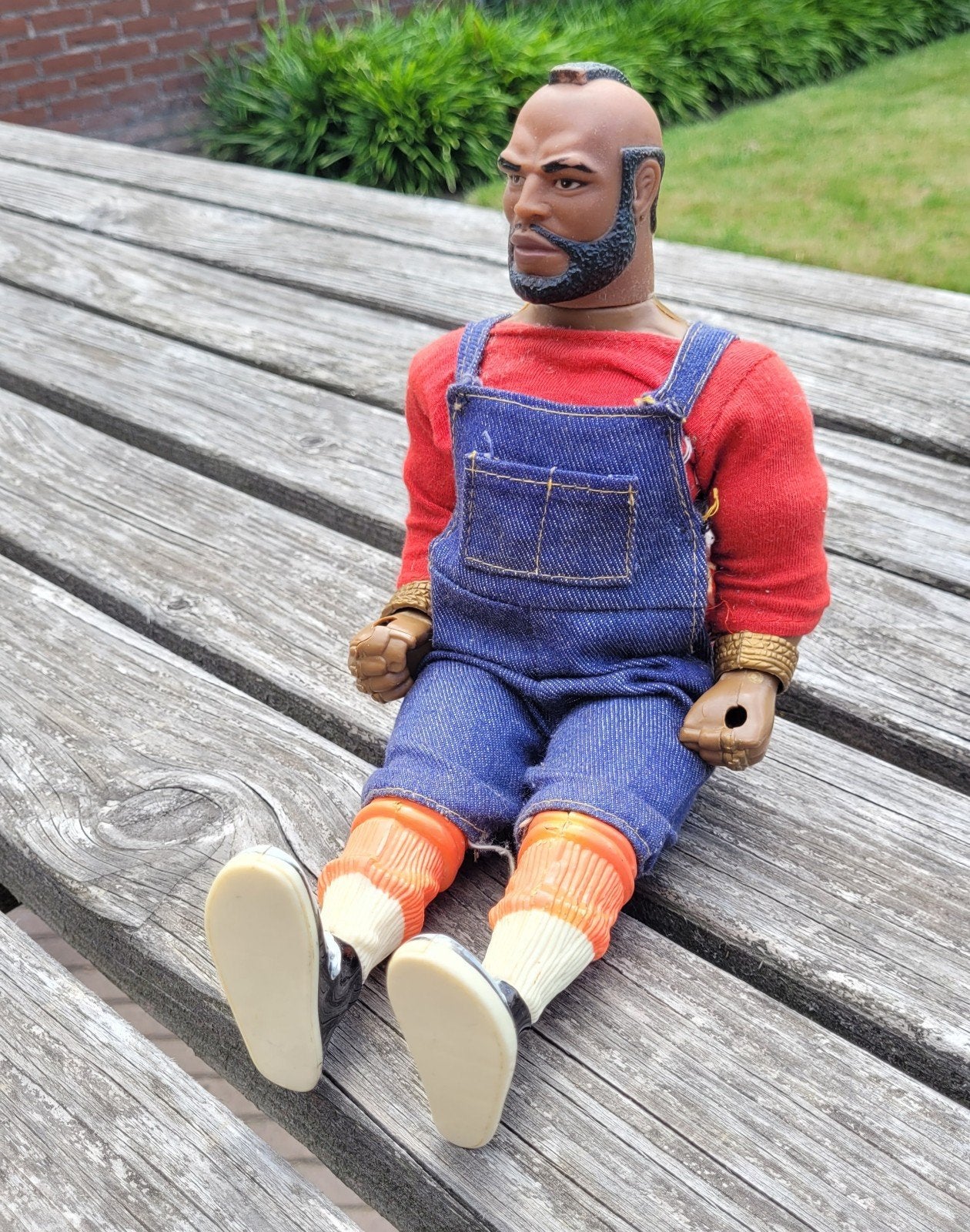 Vintage Mr. T A-Team Actiefiguur (1983), Verzamelen, Ophalen of Verzenden, Gebruikt
