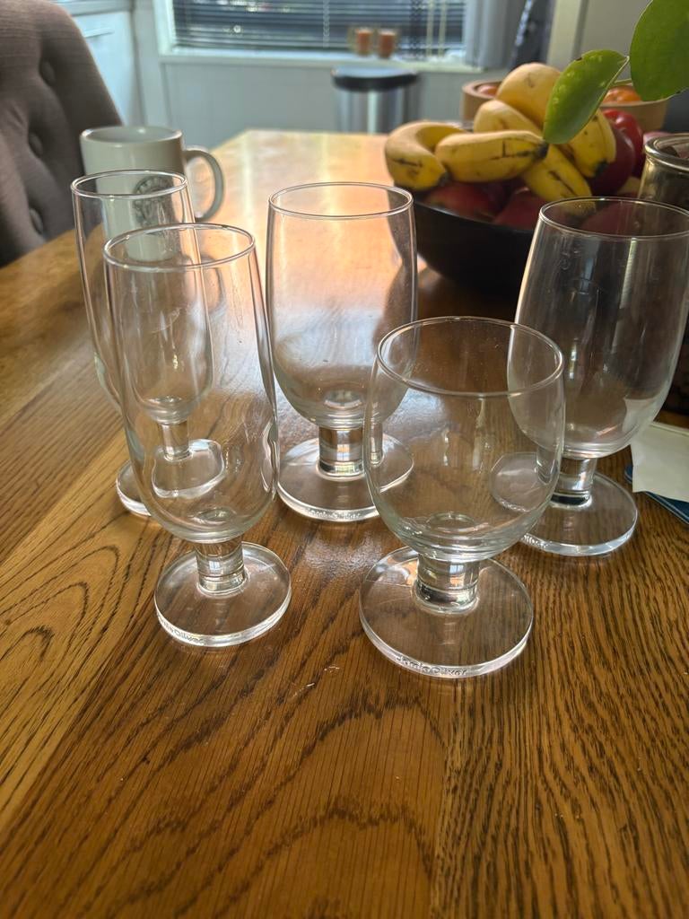 Jamie Oliver Glazen 5 Stuks, Ophalen of Verzenden