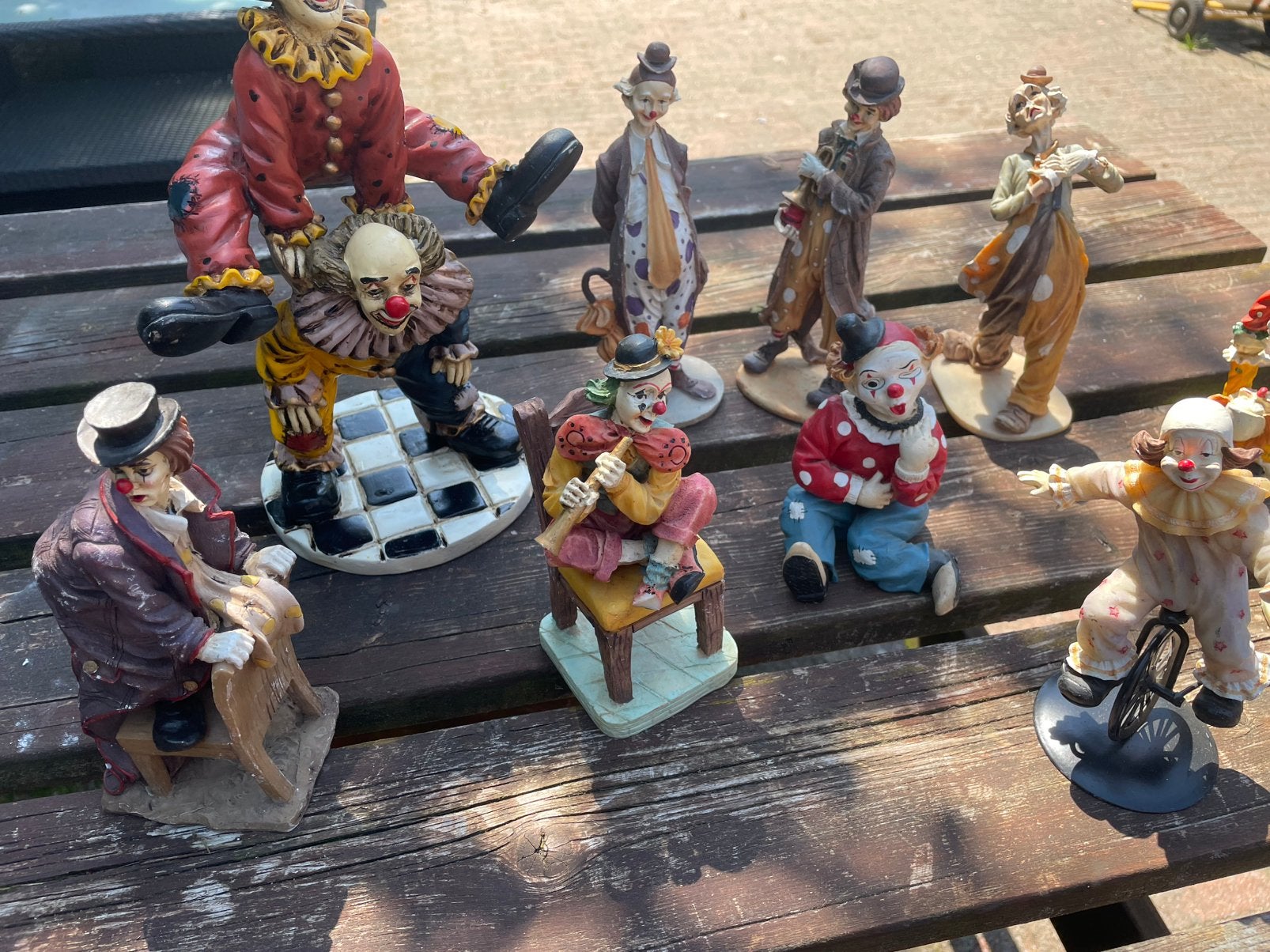 Clown collectie, Ophalen, Overige typen