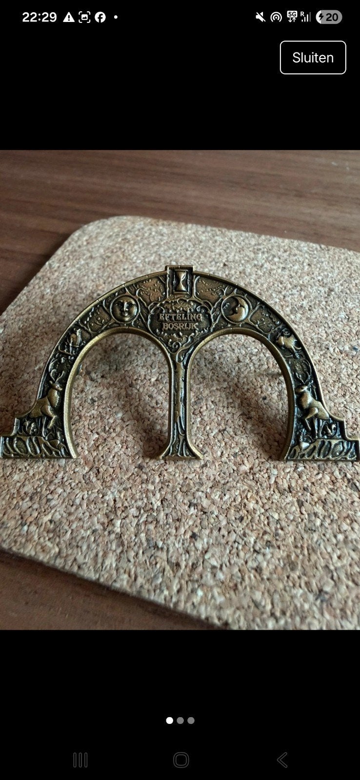 Unieke Efteling Bosrijk fanmade pin, Verzamelen, Ophalen of Verzenden, Nieuw, Button of Speldje
