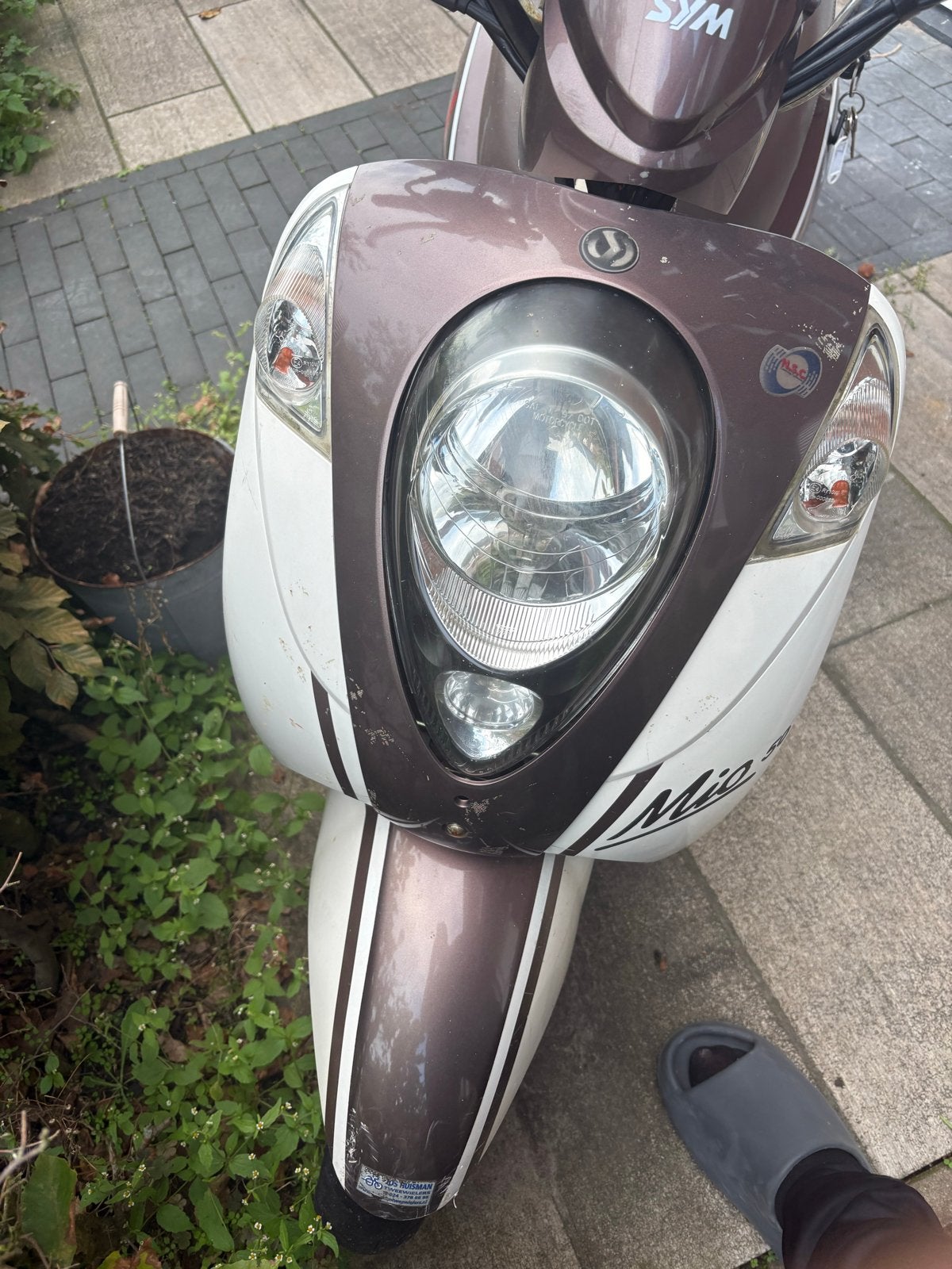 SYM Mio 50 - Loopt niet, motorprobleem