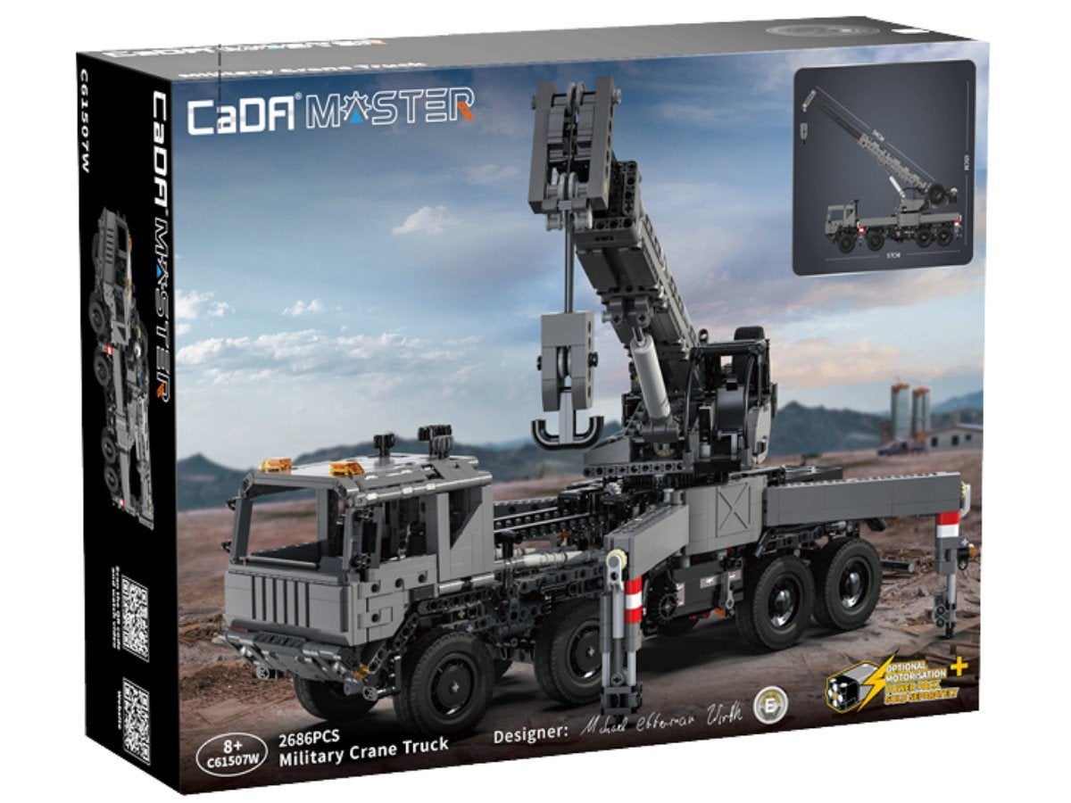 CADA Militaire RC kraanwagen - C61507W, Ophalen of Verzenden, Zo goed als nieuw, Overige merken
