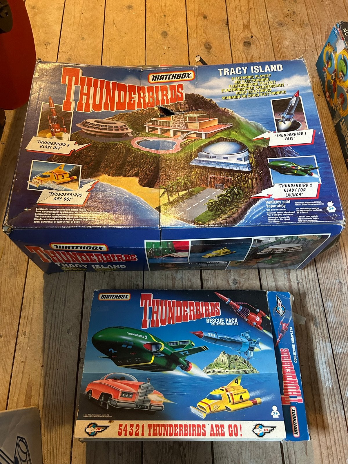 Matchbox Thunderbirds Tracy Island & Rescue Pack, Ophalen, Gebruikt