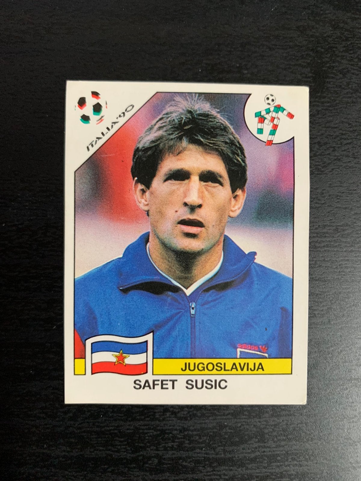 Panini WK 1990, Ophalen of Verzenden, Zo goed als nieuw, Sticker