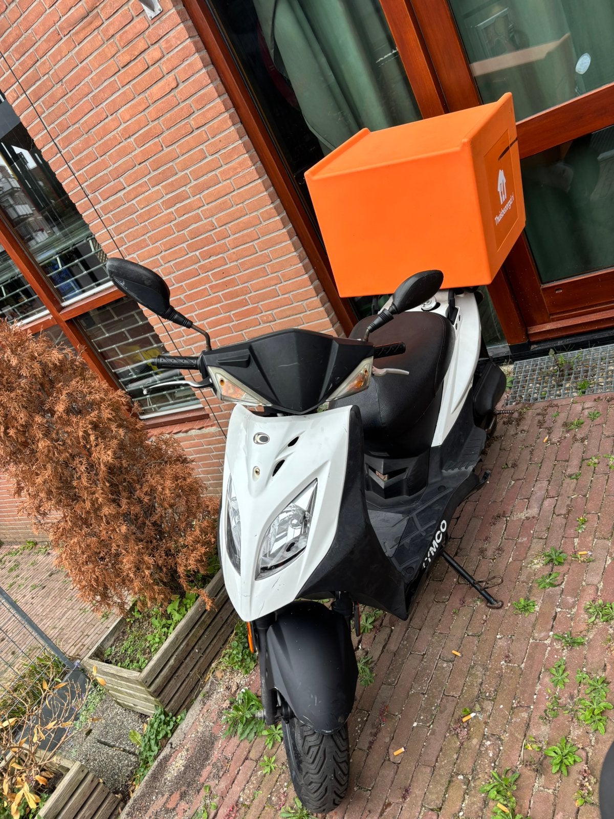 Kymco delivery bezorg scooter, Fietsen en Brommers, Ophalen of Verzenden, Zo goed als nieuw, Benzine, Kymco