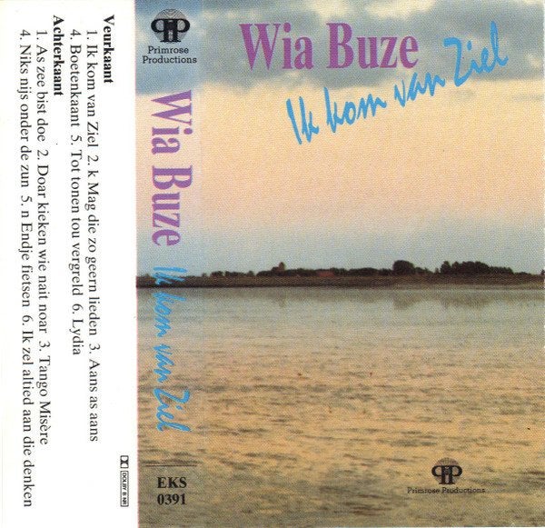 Wia Buze - Ik kom van Ziel - muziekcass - groningen dialect, Cd's en Dvd's, 1 bandje, Ophalen of Verzenden, Zo goed als nieuw