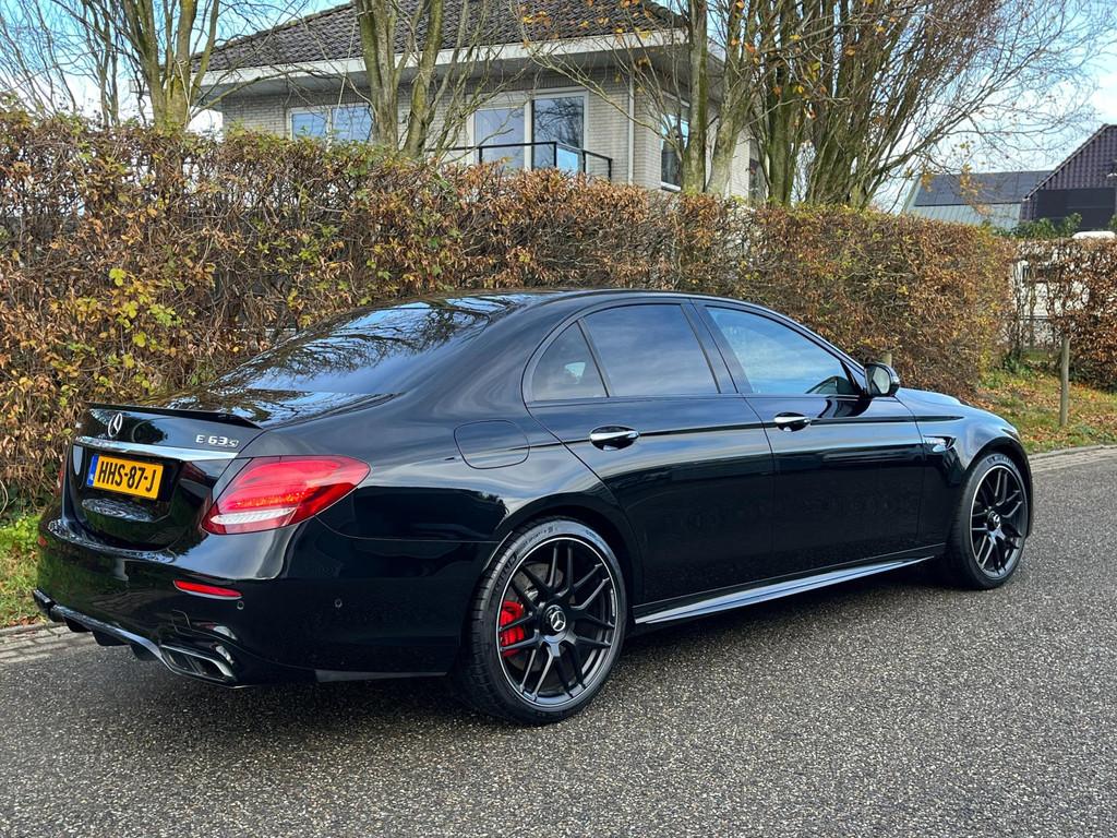 Mercedes-Benz E-klasse AMG 63 S 4MATIC+ Panoramadak | Burmes, Automaat, Gebruikt, Zwart, Leder