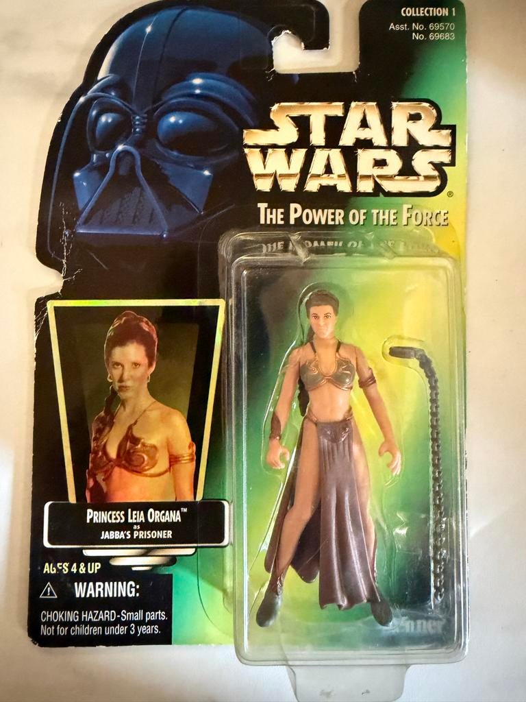 Star Wars POTF Princess Leia Slave Prisoner MOC Sealed, Ophalen of Verzenden, Nieuw, Actiefiguurtje