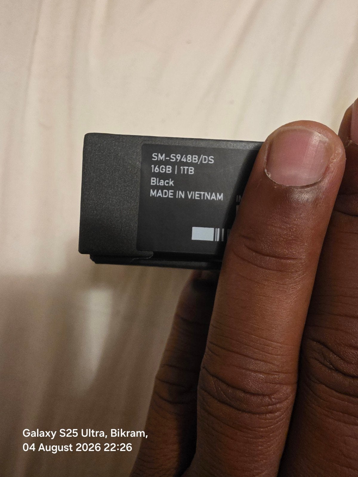 Samsung Galaxy S26 Ultra 1TB - Nieuw in doos!, Telecommunicatie, Mobiele telefoons | Samsung, Ophalen, Overige modellen, Zwart