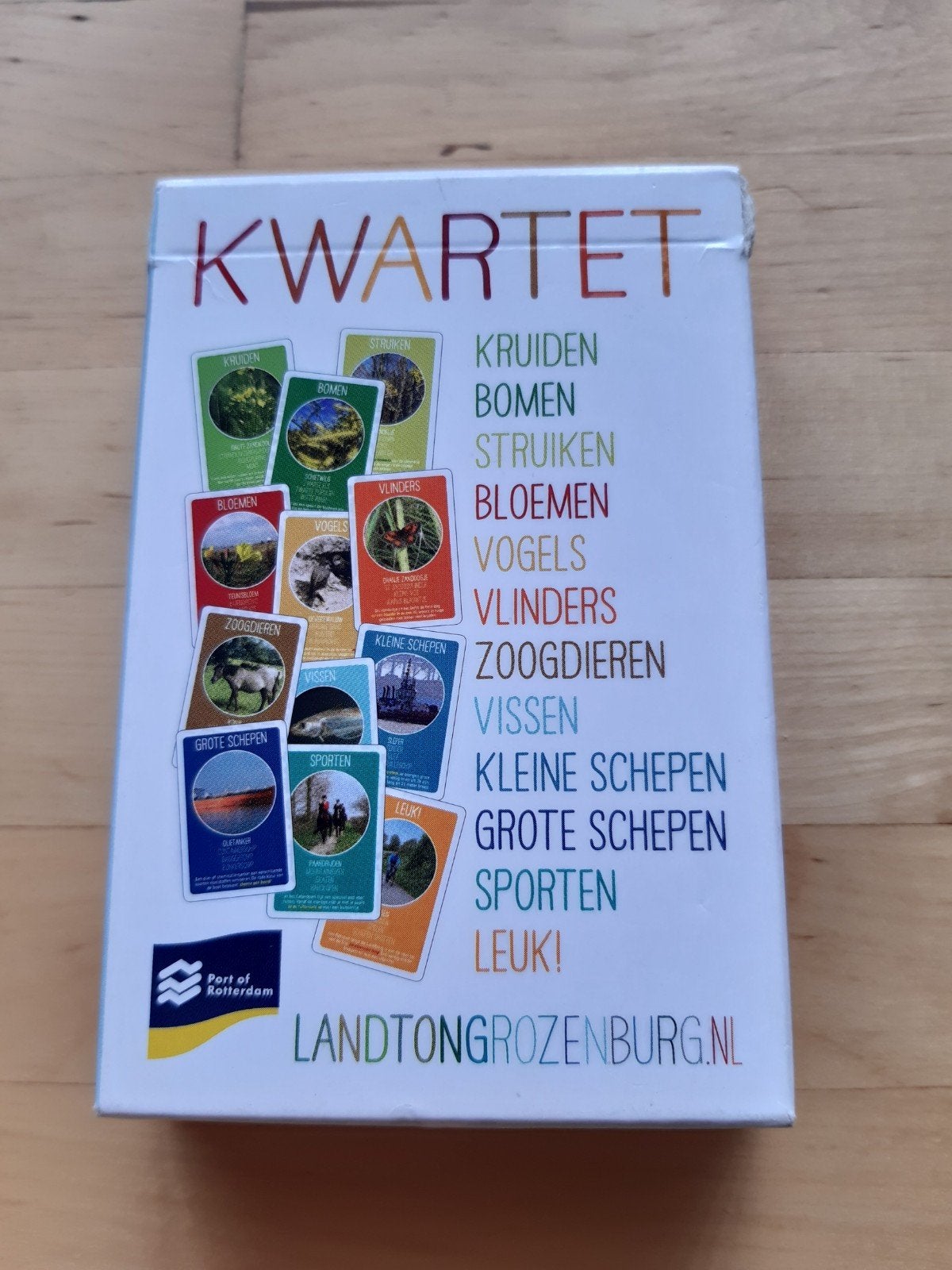 Kwartetspel Landtong Rozenburg, Ophalen of Verzenden, Zo goed als nieuw, Kwartet(ten)