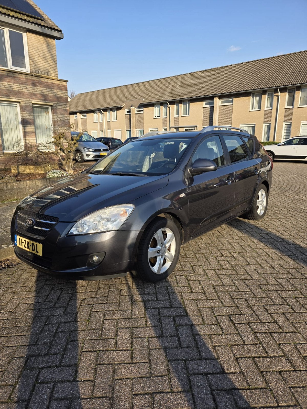 Kia Cee'd SW 2.0 X-ecutive|Leder|Stoelverwarming|APK 12-2026, Auto's, Voorwielaandrijving, Zwart, Stoelverwarming, Stationwagon