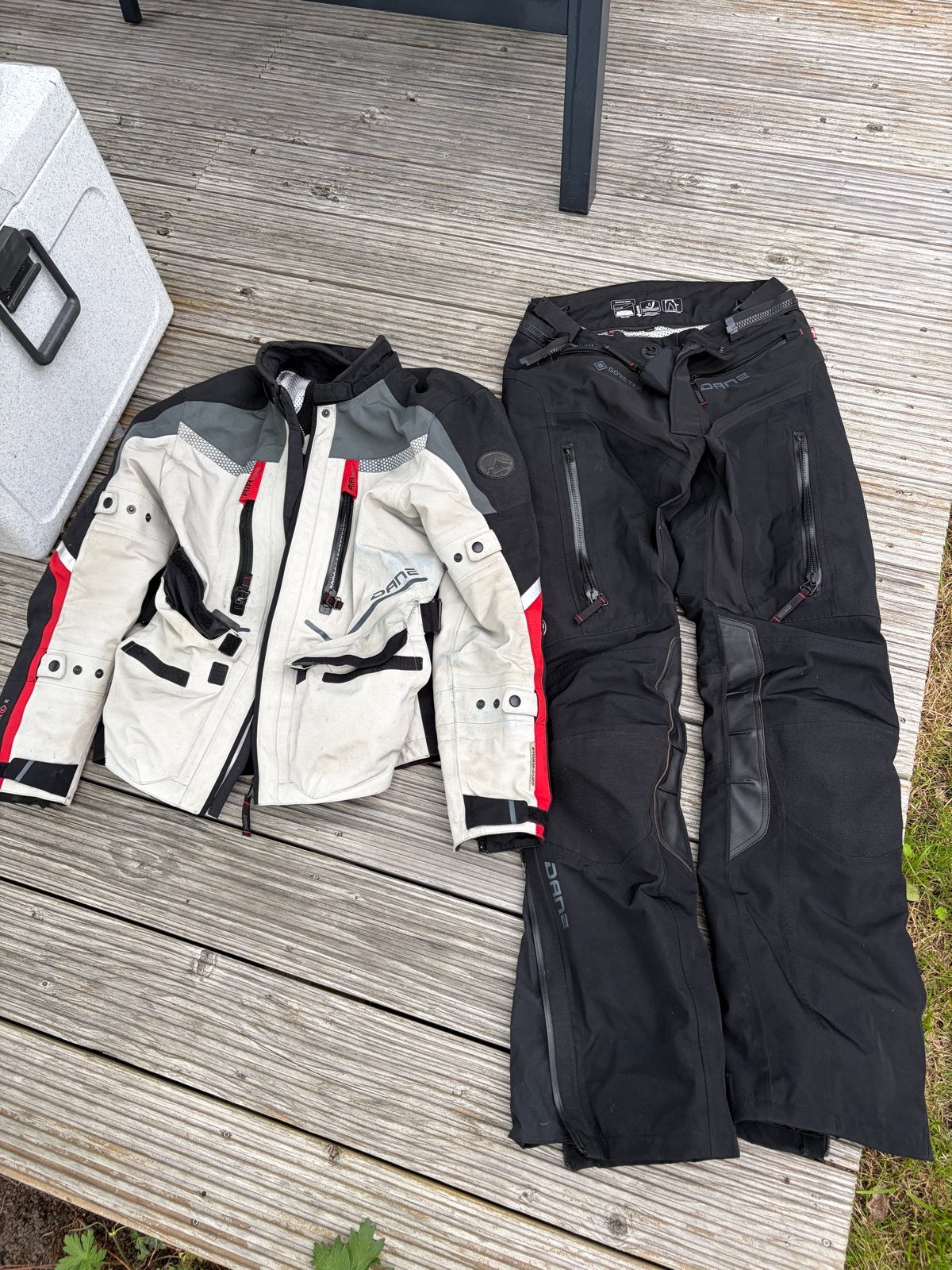 Dane Gore-Tex Motorjas en Broek - Maat 54/106, Ophalen of Verzenden, Tweedehands, Heren, Jas | textiel