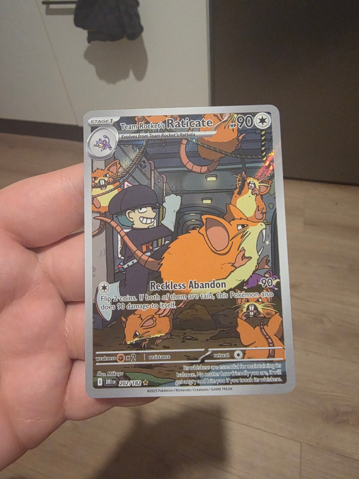 team rockets raticate, Ophalen of Verzenden