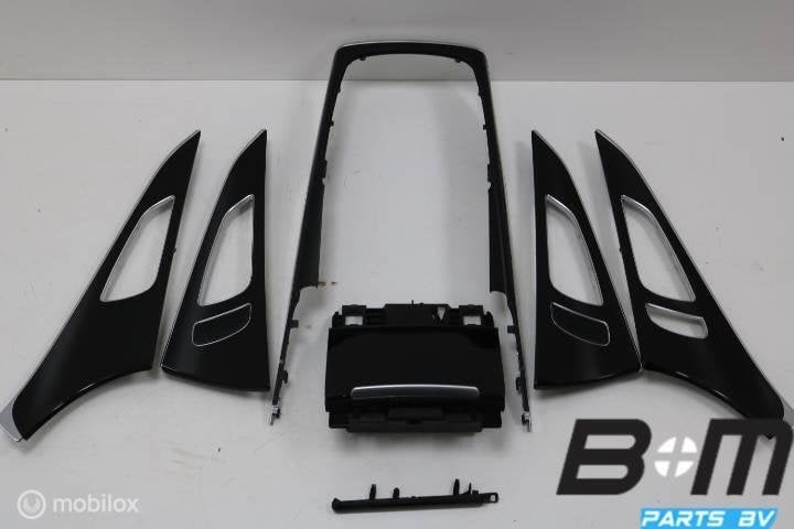 Set lakzwarte interieurlijsten 1LQ Audi A6 4G 4G0864261Q, Gebruikt