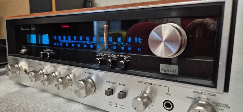 Sansui 6060 versterker, Audio, Tv en Foto, Zo goed als nieuw, Ophalen, Overige merken, Minder dan 60 watt