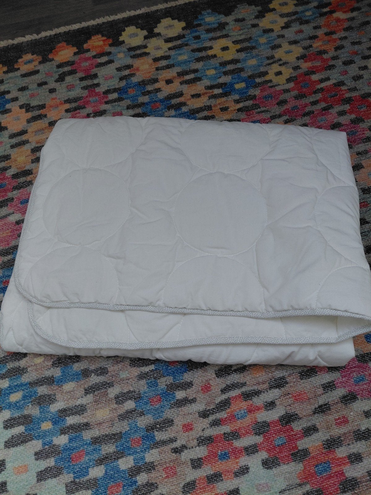 IKEA LENAST Peuterdekbed en LEN Kinderkussen, Kinderen en Baby's, Kinderkamer | Beddengoed, Jongetje of Meisje, Wit, Ophalen of Verzenden