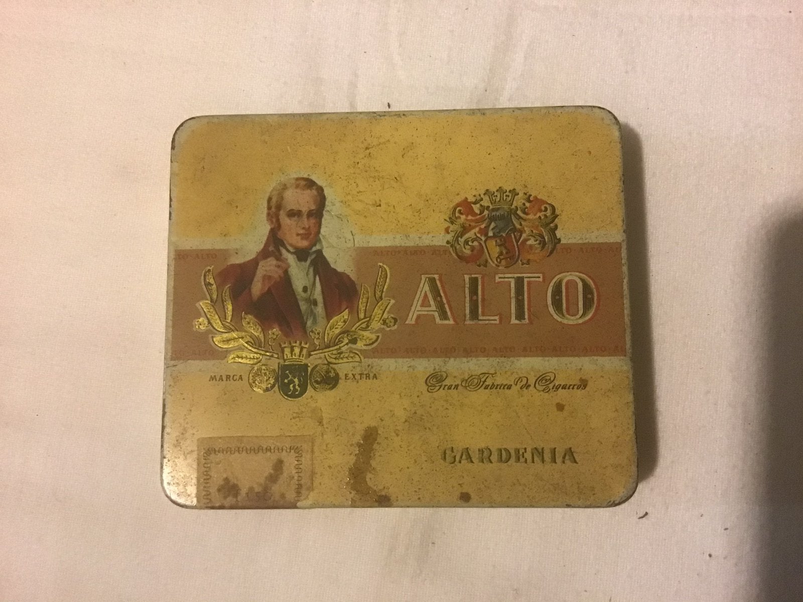 Sigaren blik Alto Gardenia, Ophalen of Verzenden, Zo goed als nieuw, Overige