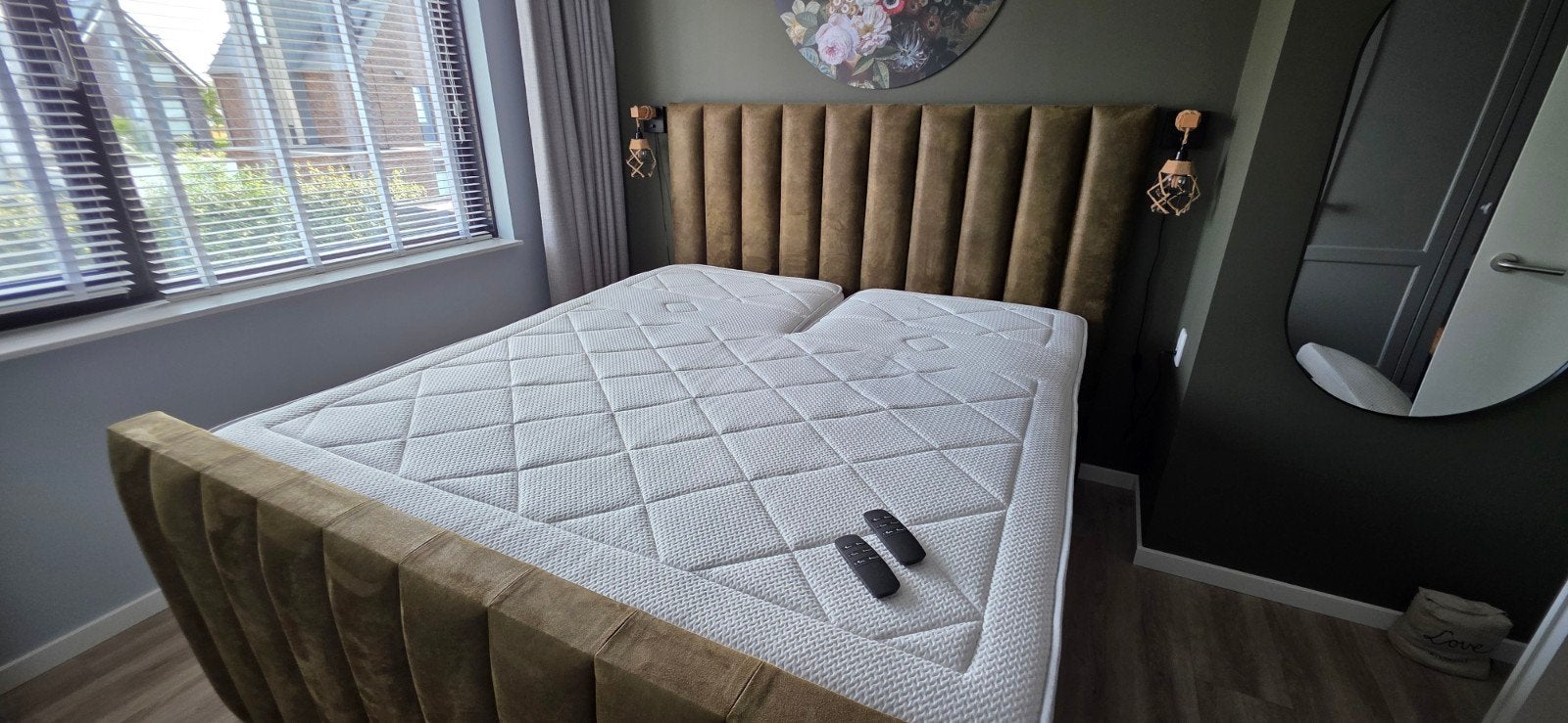 Elektrische boxspring Royal Metropolis Swiss Sense groen, Ophalen