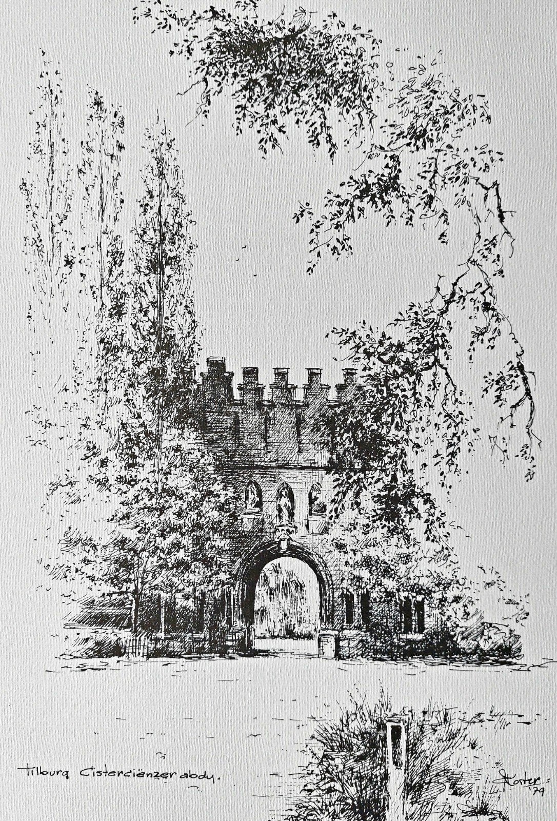 Berkel- Enschot bij Tilburg ... klooster ... Kees Koster.

P, Ophalen of Verzenden