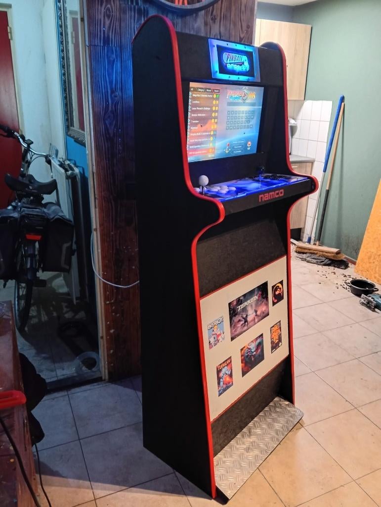 Retro Arcade Machine 26000 Games Flashlight NIEUWE FOTO'S !!, Verzamelen, Automaten | Overige, Ophalen, Nieuw