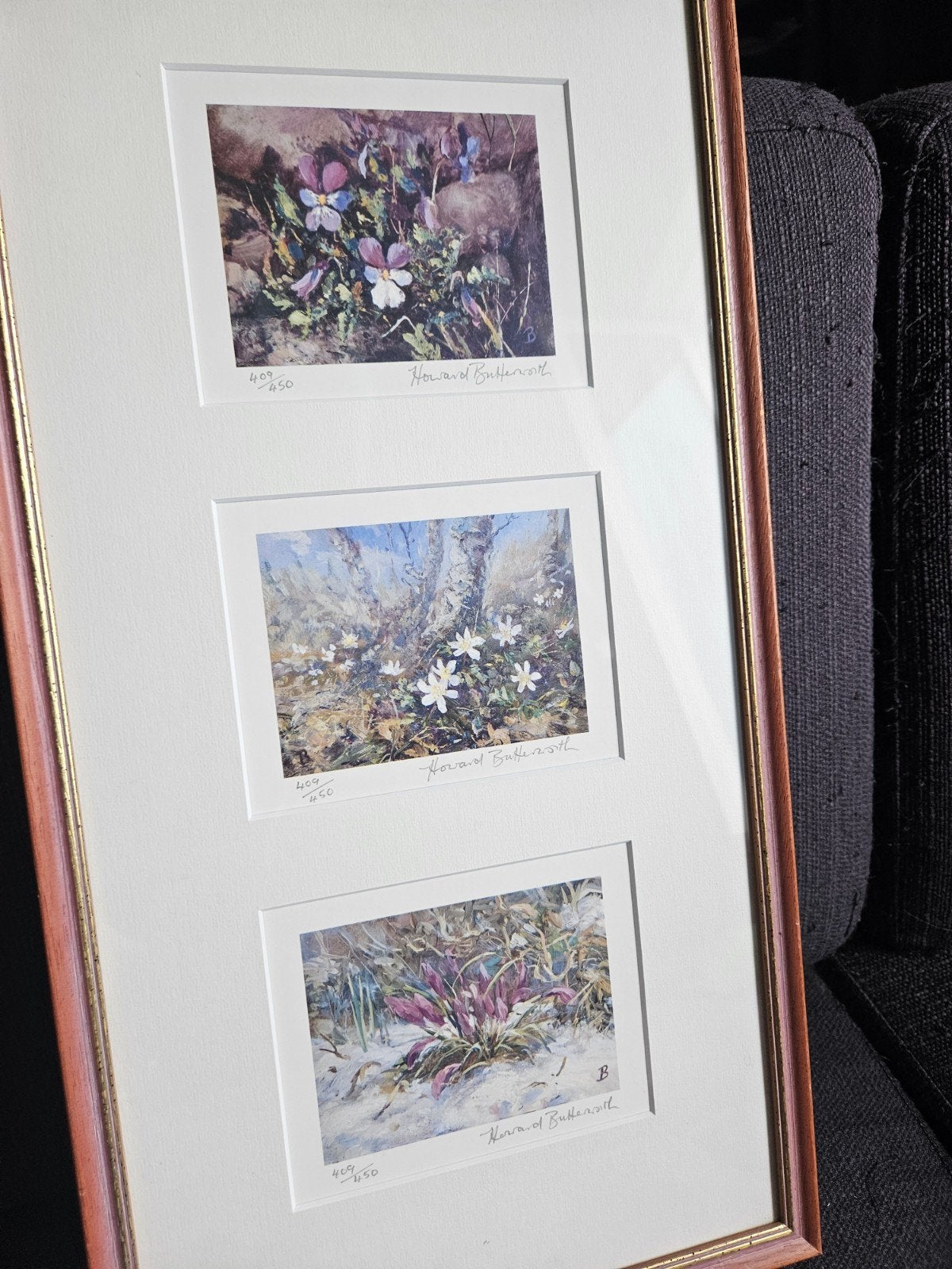 Gel. uitgave Howard Butterworth - gesigneerd - 27x53cm, Antiek en Kunst, Kunst | Schilderijen | Klassiek, Ophalen of Verzenden