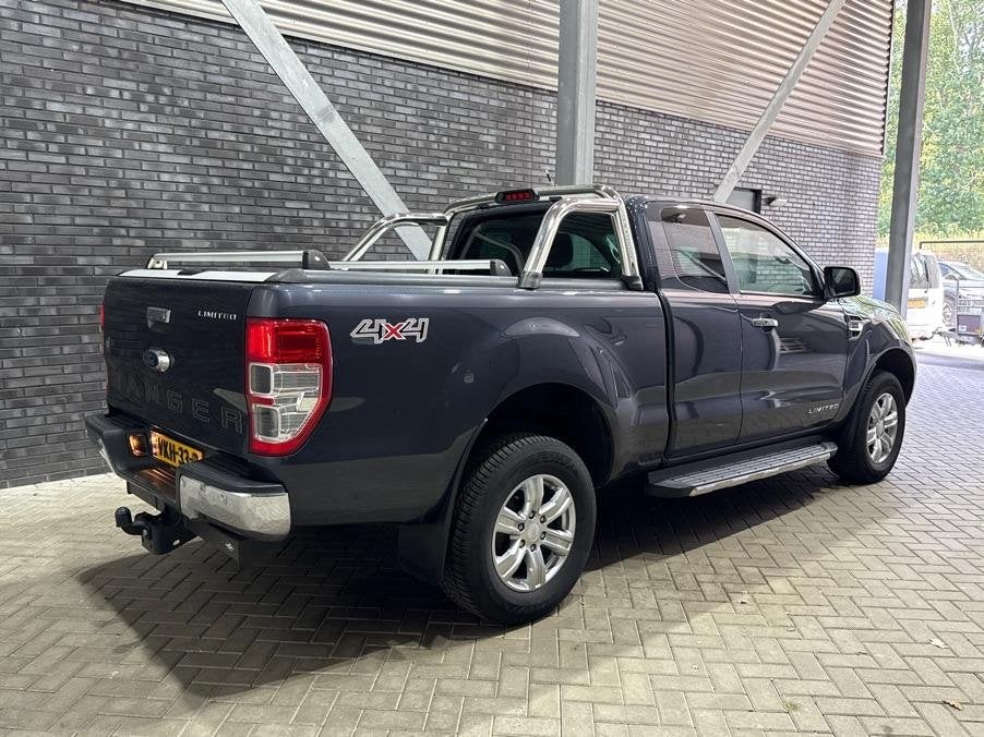 Ford Ranger 2.0 EcoBlue Limited Super Cab | Leder | Stoelver, Automaat, Gebruikt, Euro 6, 4 cilinders