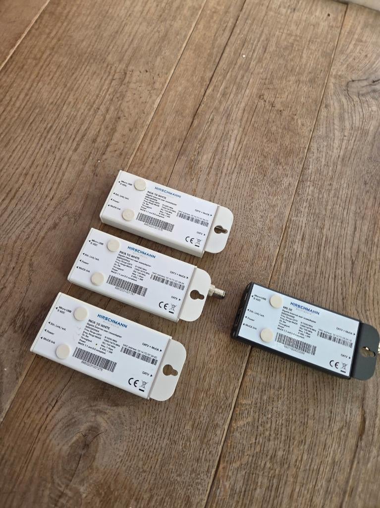 Hirschman MB32 en 3x INCA 1G, Ophalen of Verzenden, Gebruikt