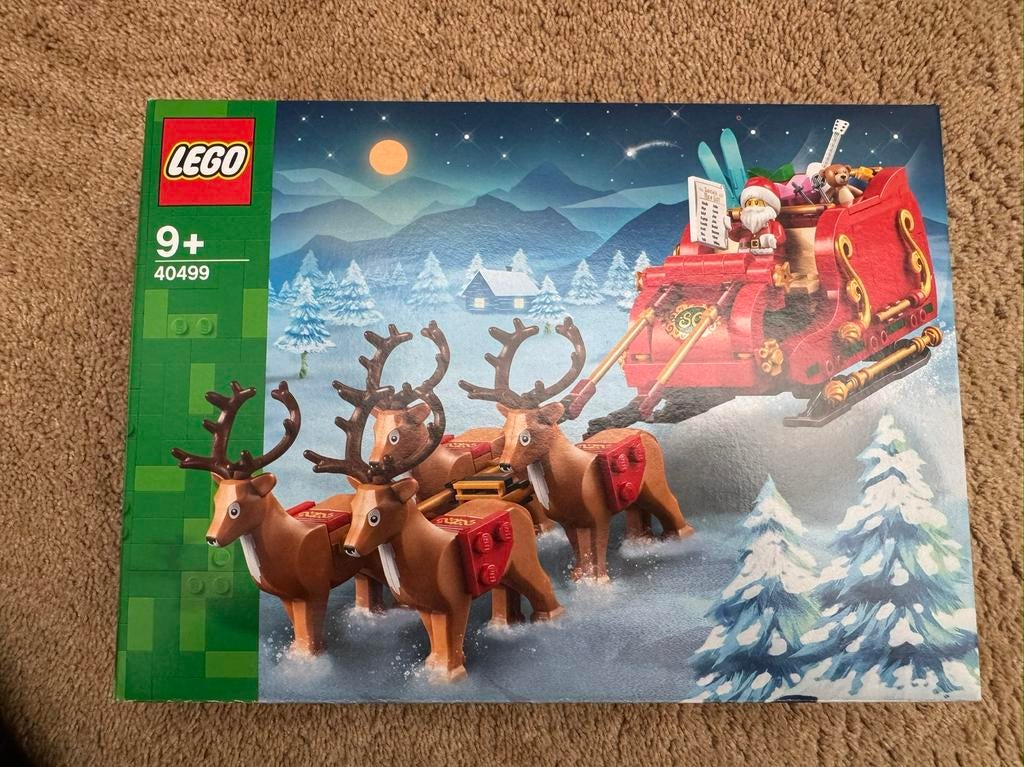 Lego 40499 kerst arrenslee compleet, Ophalen of Verzenden, Zo goed als nieuw, Complete set, Lego