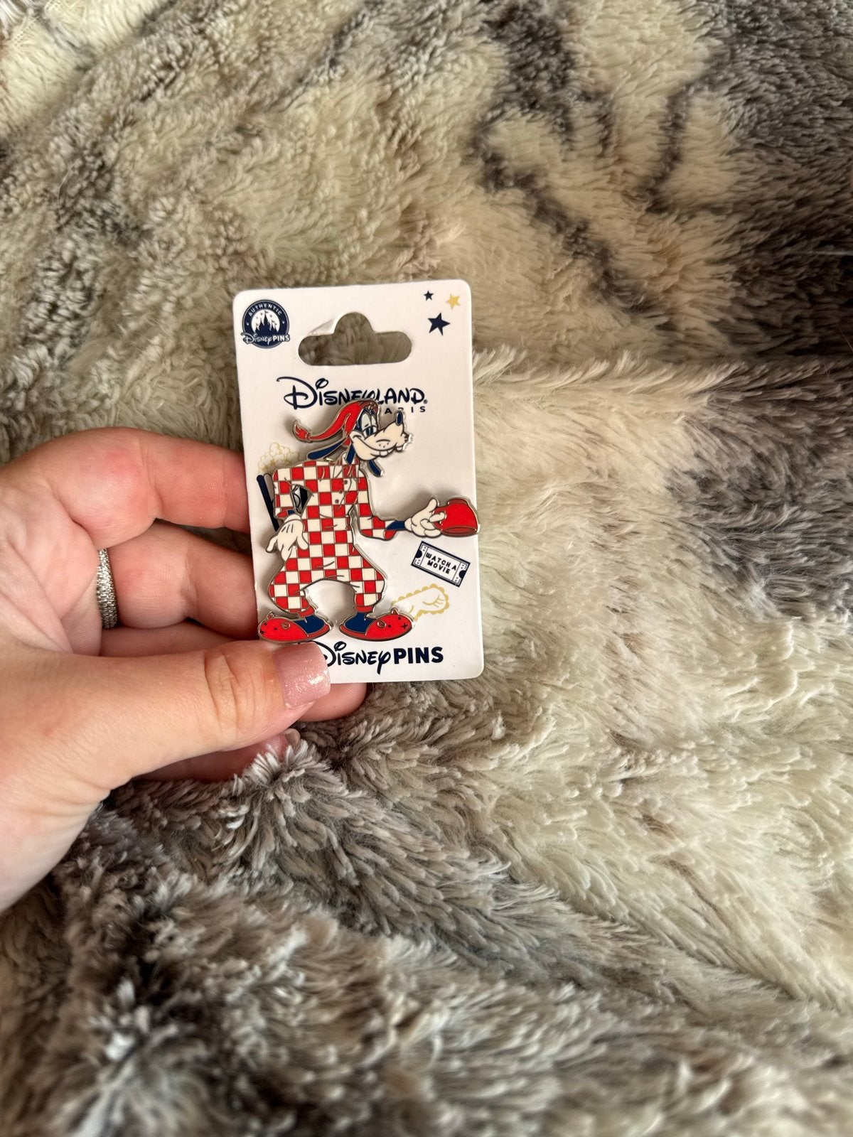 Disney Goofy Pin - Geruit Pak - Disneyland Parijs, Ophalen of Verzenden, Goofy of Pluto, Nieuw, Overige typen