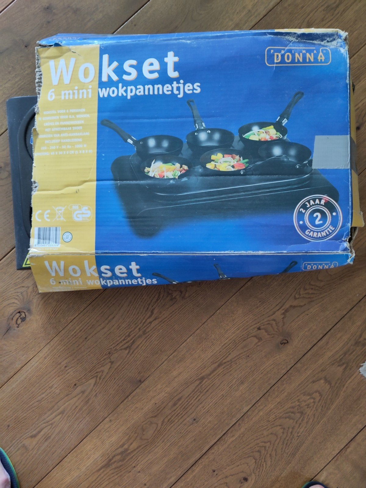 Donna Wokset - 6 mini wokpannetjes, Ophalen, Overige materialen, Gebruikt, Antiaanbaklaag