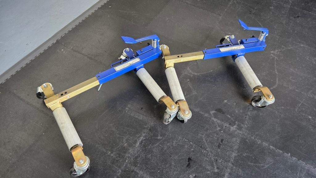 Auto wiel rollers 680KG, Ophalen, Gebruikt