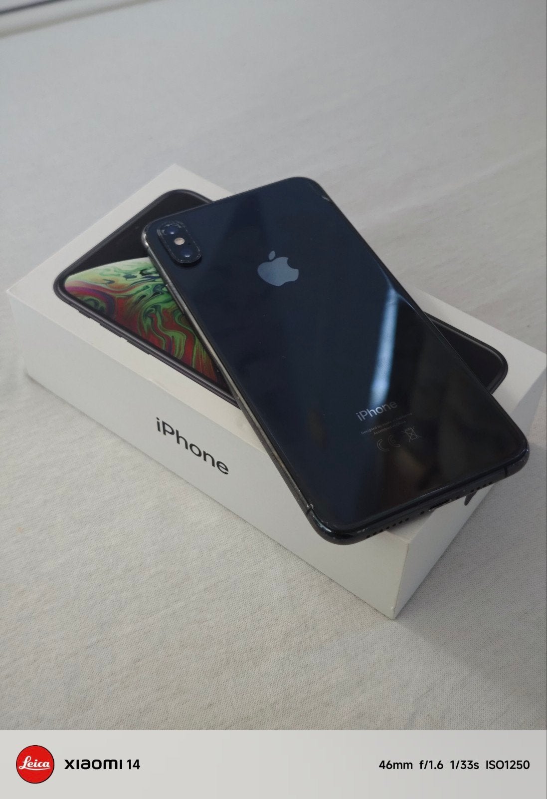 iPhone XS Max 64GB - Schade maar perfect werkend, Telecommunicatie, Mobiele telefoons | Apple iPhone, Ophalen, Gebruikt, Zwart