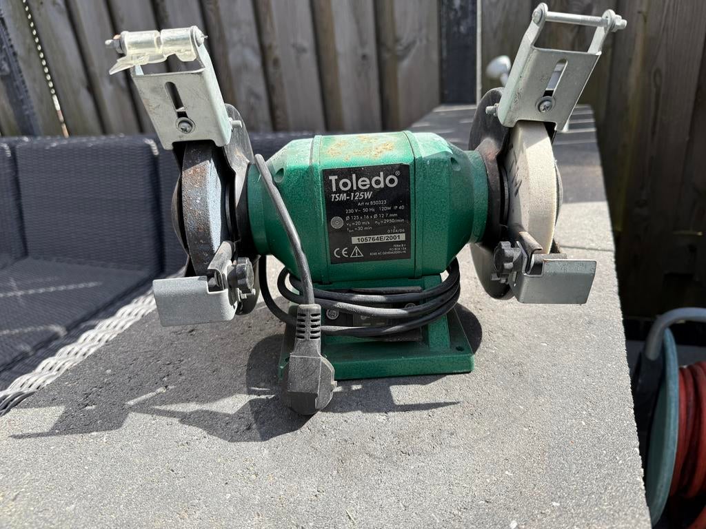 Toledo slijp machine, Ophalen, Gebruikt, Minder dan 700 watt, Werkbankslijpmachine