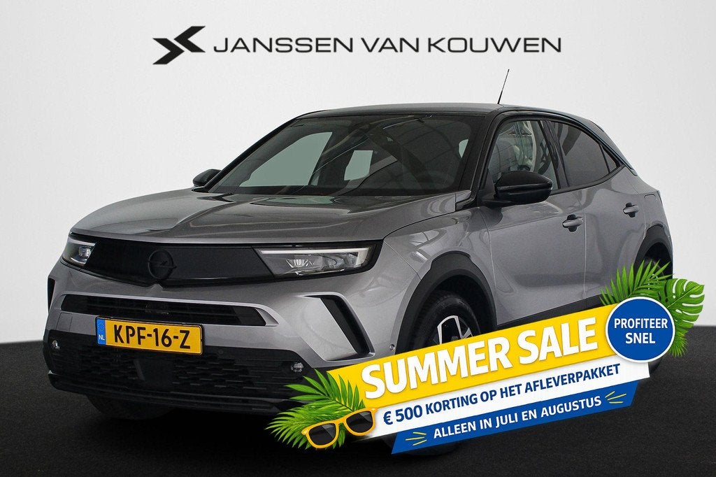 Opel Mokka 1.2 Turbo Hybrid GS IntelliLux LED Stoel-Stuurver, Auto's, Opel, Gebruikt, 1199 cc, 1264 kg, Automatische klimaatregeling