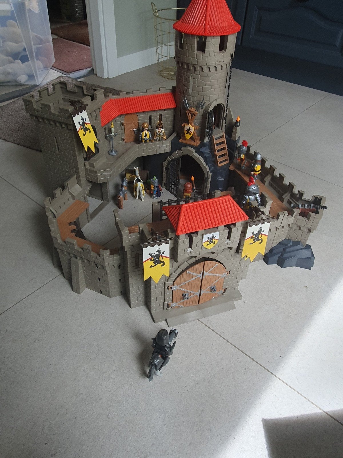 playmobil kasteel, Ophalen, Gebruikt, Gelijkstroom, Overige merken