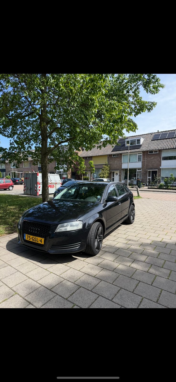 Audi A3 1.8 Tfsi Sportback 118KW 2008 Zwart, Auto's, Voorwielaandrijving, 15 km/l, 1295 kg, 4 cilinders