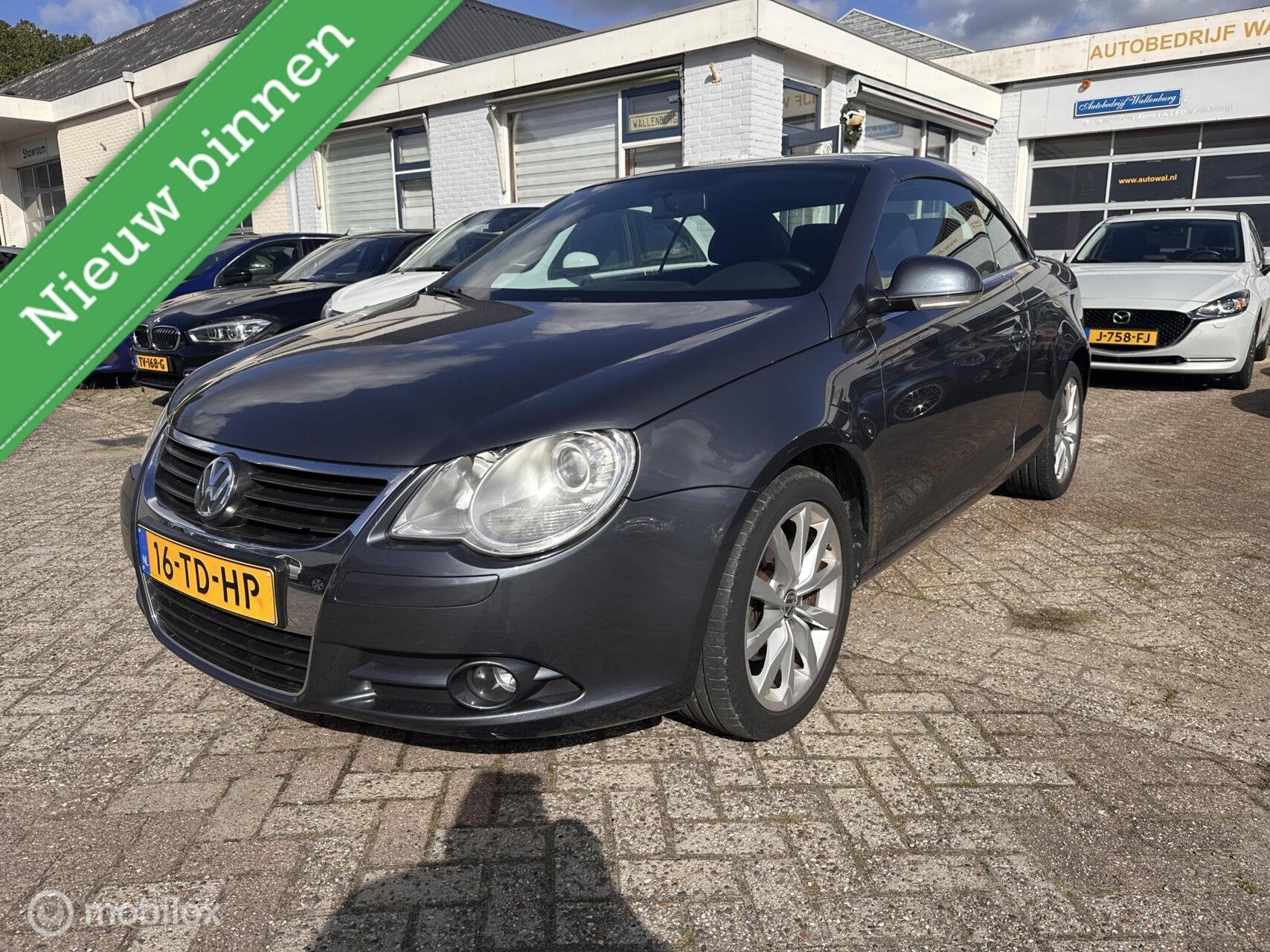 Volkswagen Eos 2.0-16v FSI, Gebruikt, 4 cilinders, 4 stoelen, Origineel Nederlands